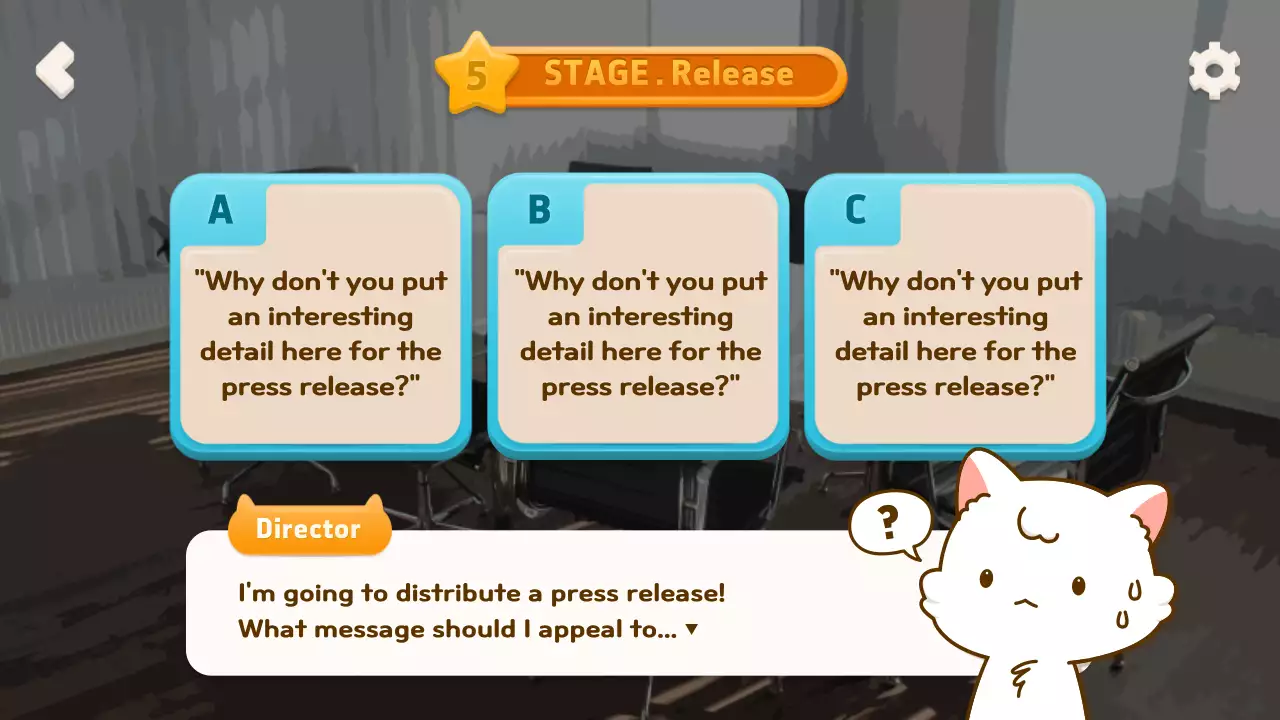 Blue Trendy Idol Guide Presentation