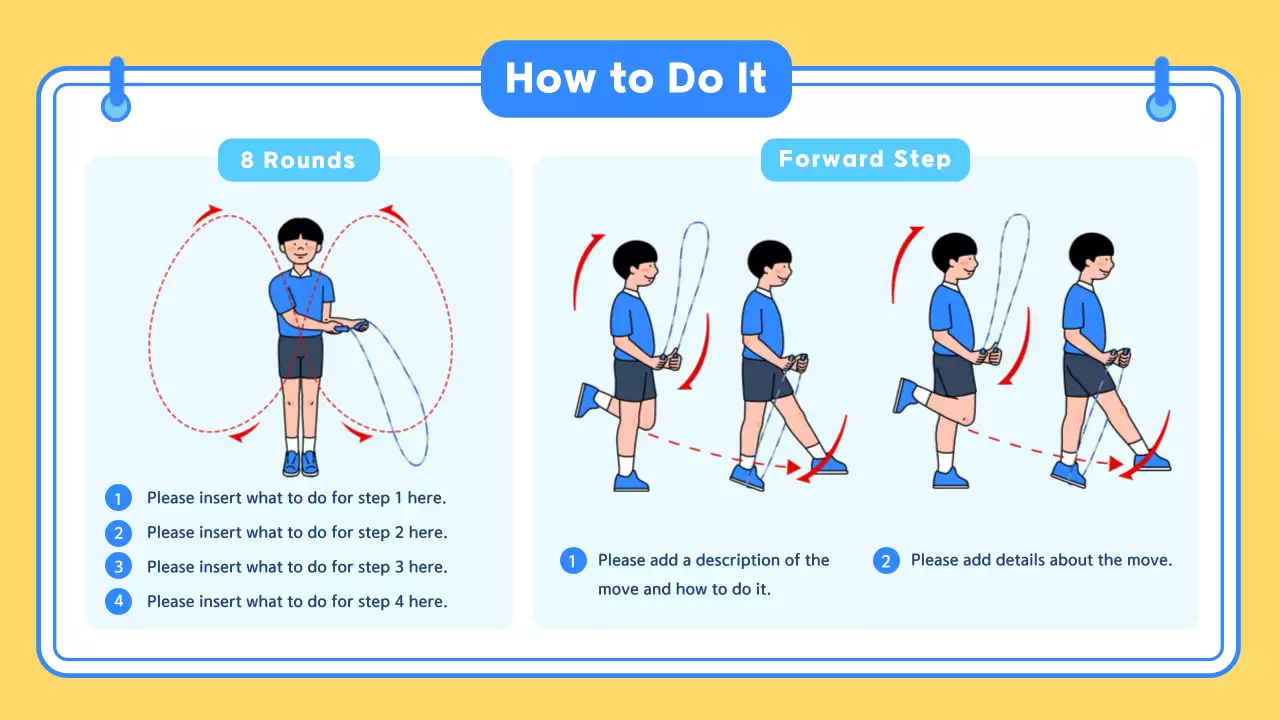 Blue Simple Pe Class Guide Presentation