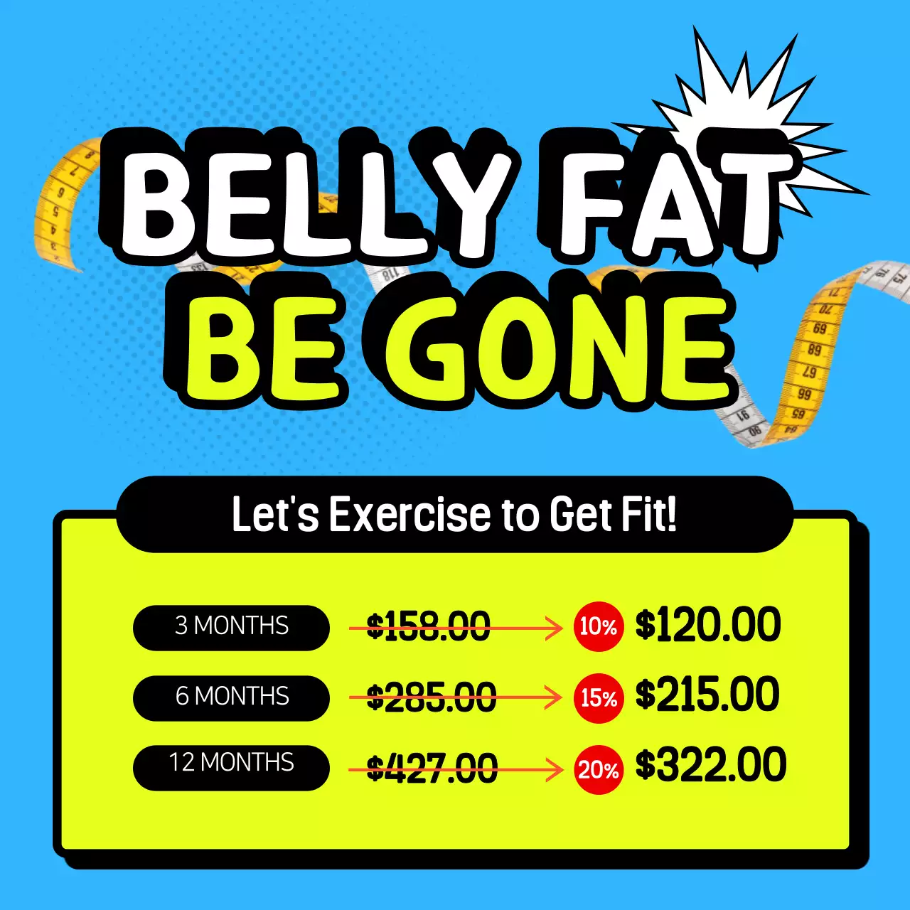 Staying away from belly fat