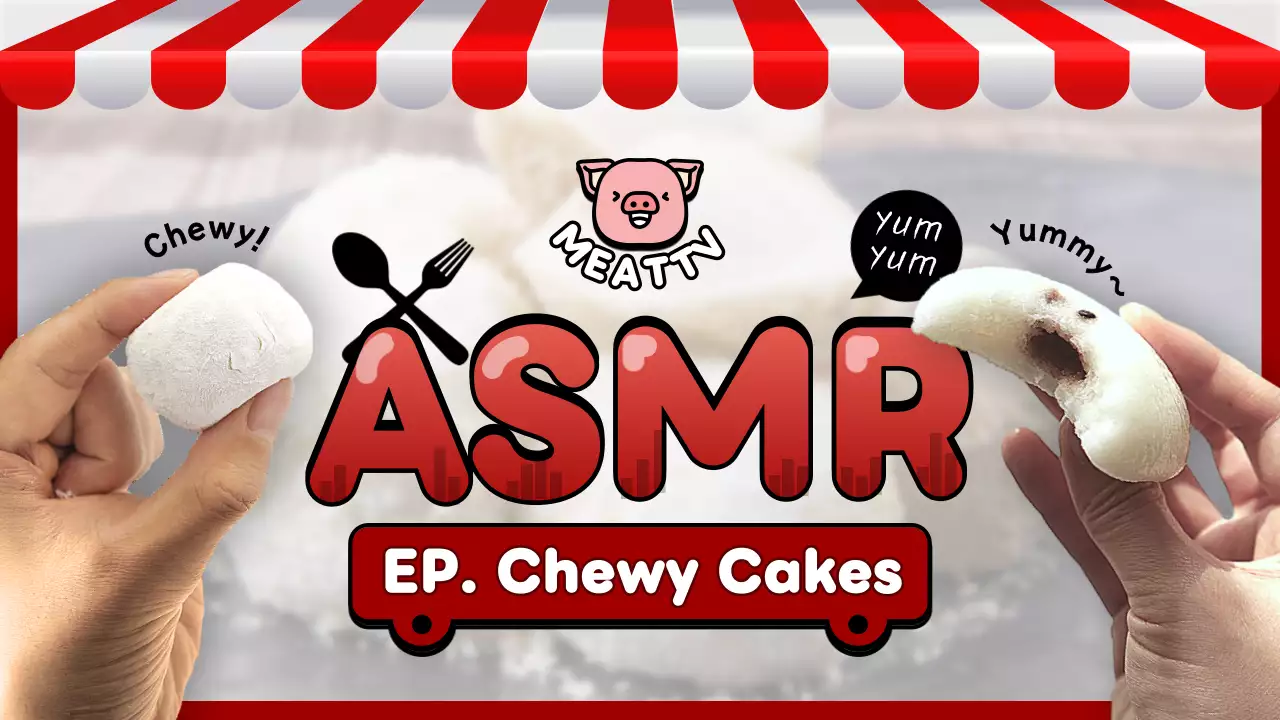 Red Trendy Asmr Promotion YouTube Thumbnail
