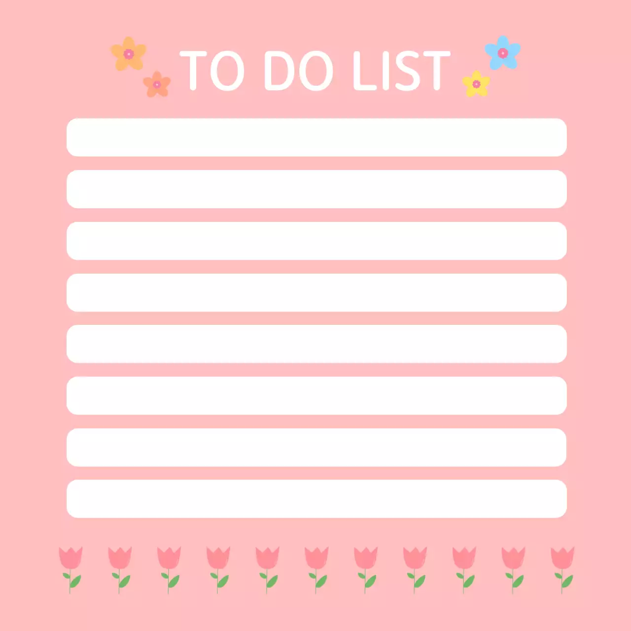 핑크 아기자기한 기록 캘린더