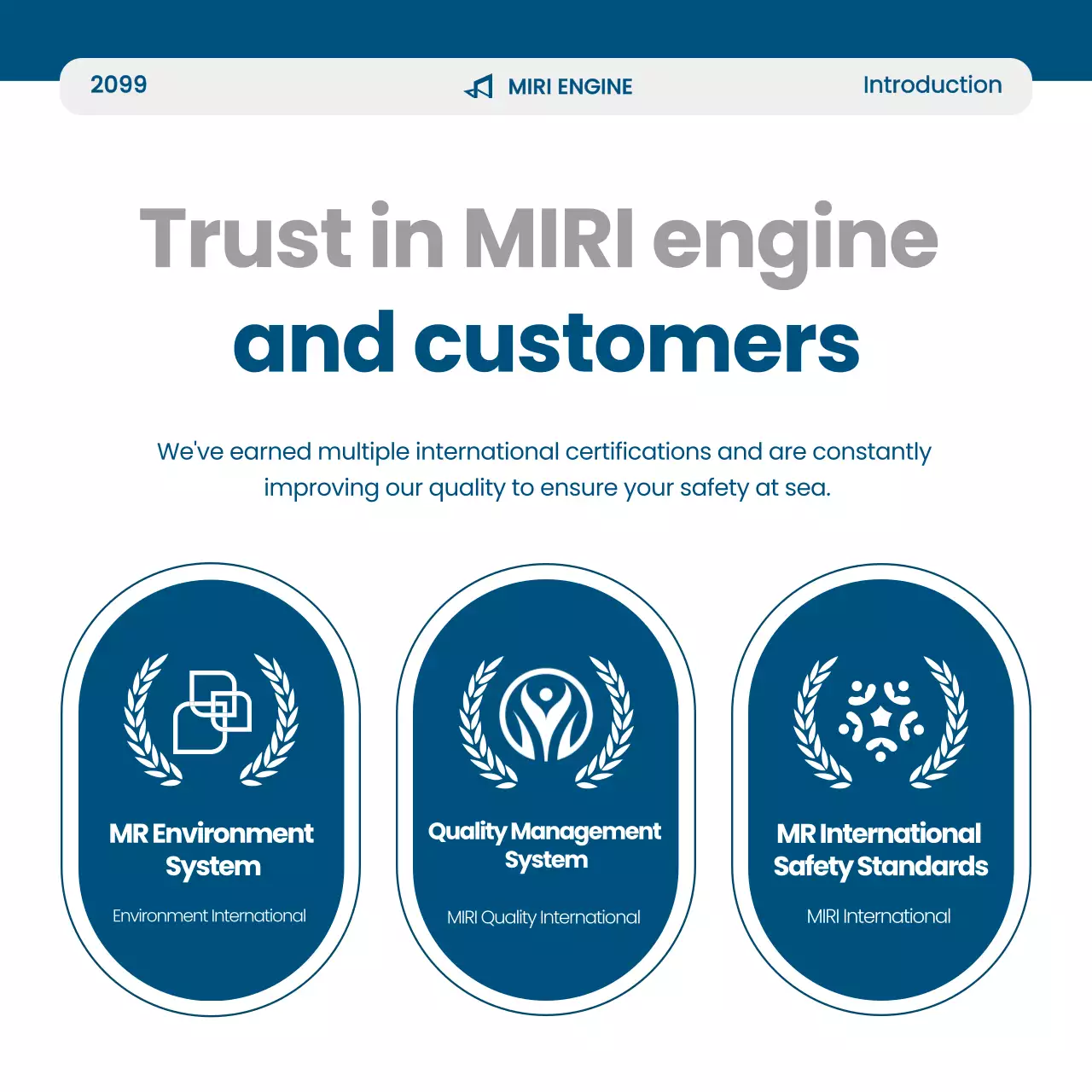 Blue Modern Quality Management Promotion