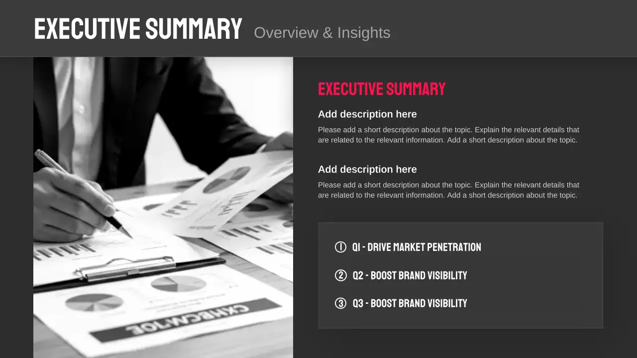 Red Modern Business Presentation