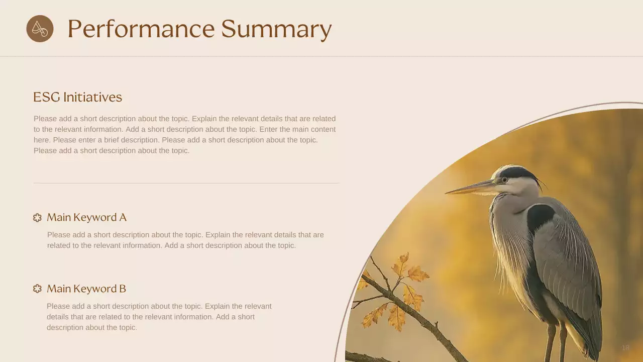 Beige Elegant Sustainability Presentation