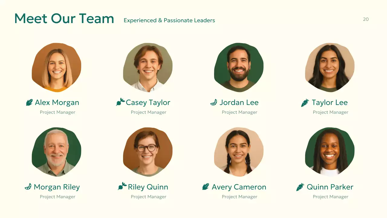 Green Modern Organic Proposal Presentation