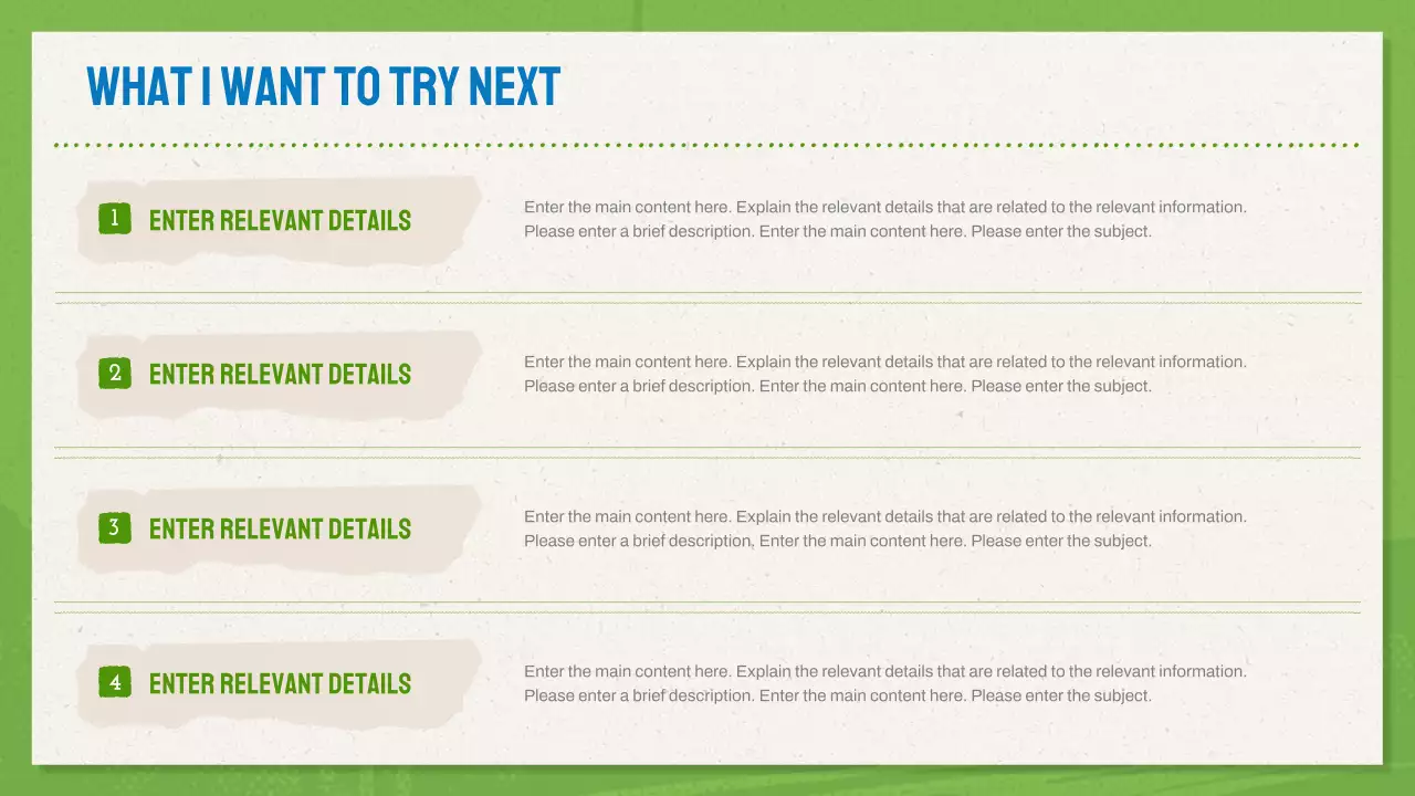 Green And Blue Modern Design Portfolio Presentation