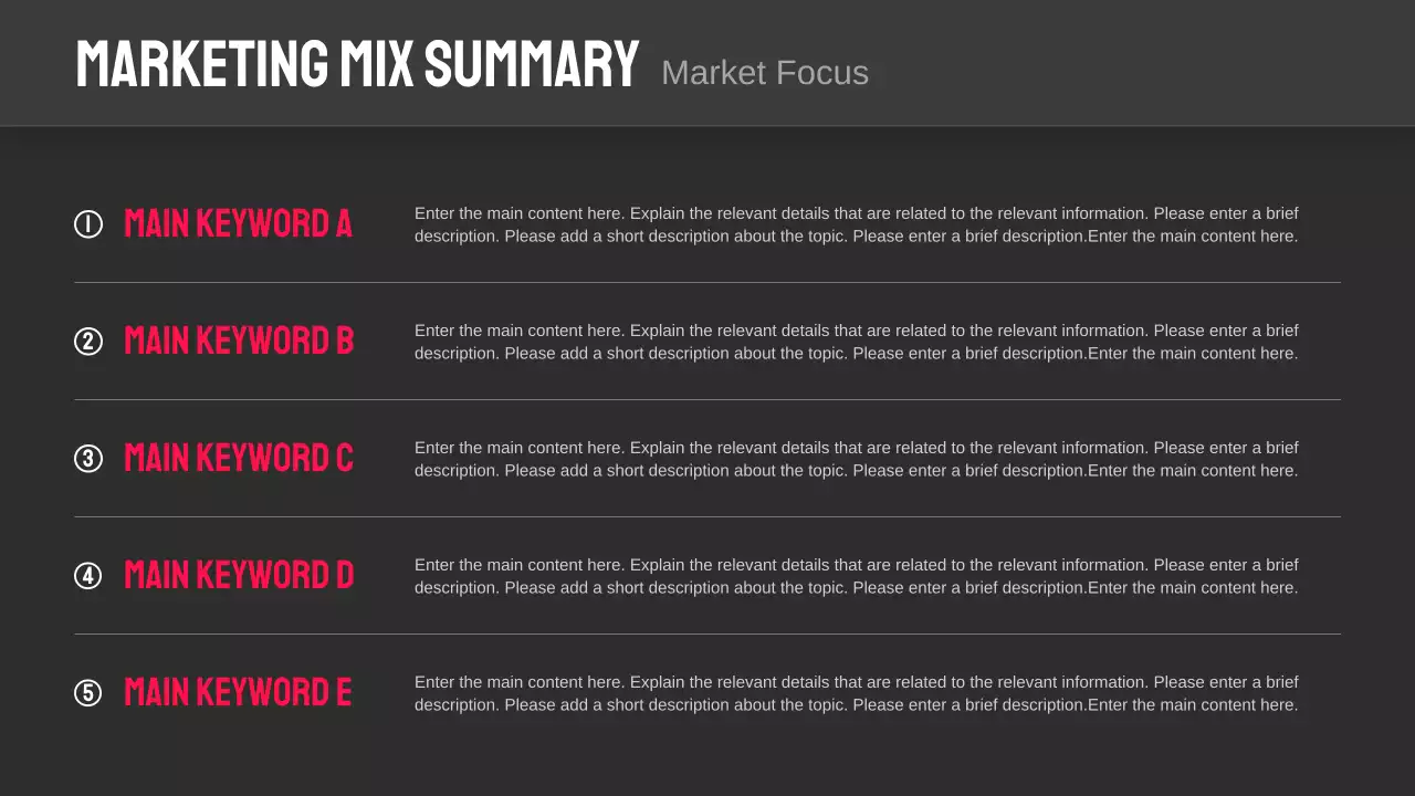 Red Modern Business Presentation