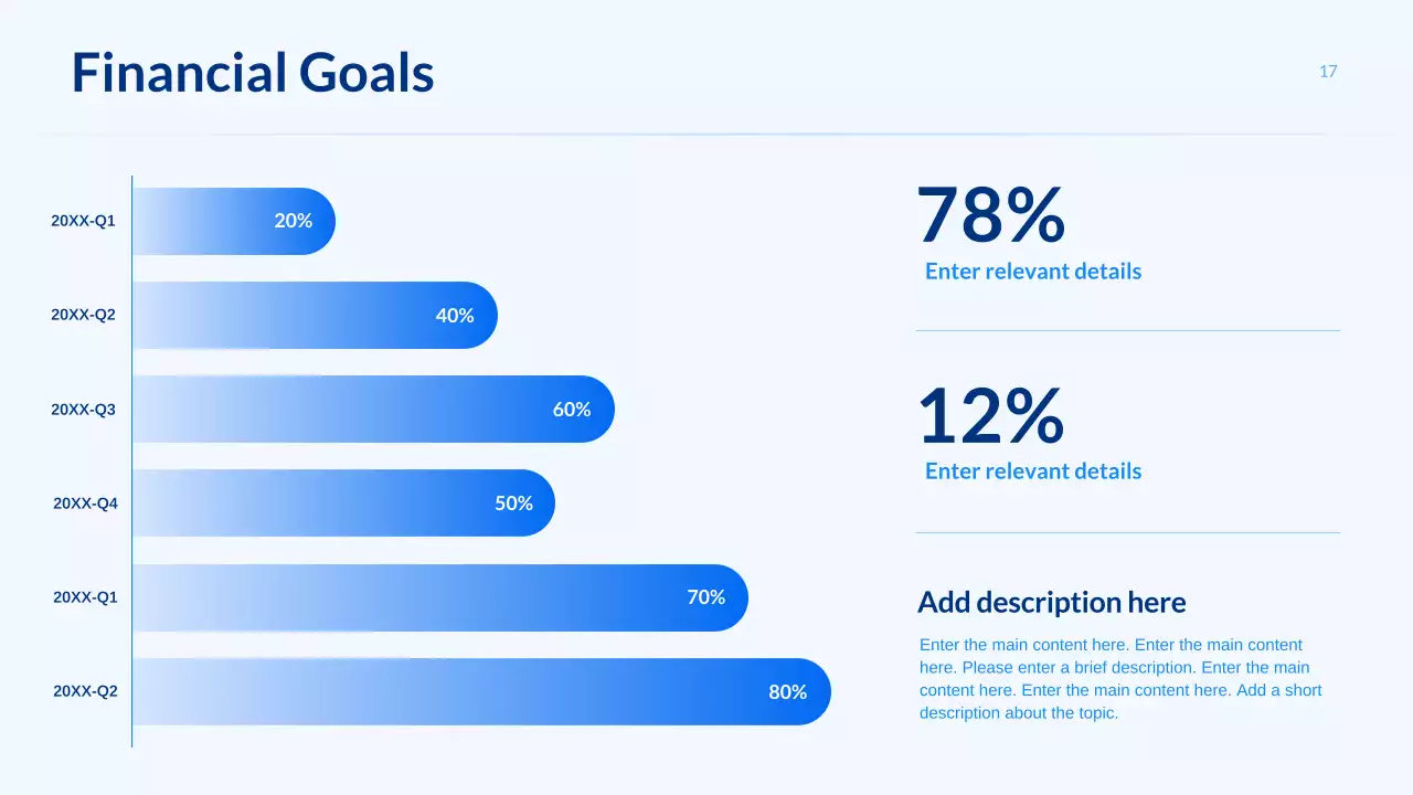 Blue Modern Sales Presentation