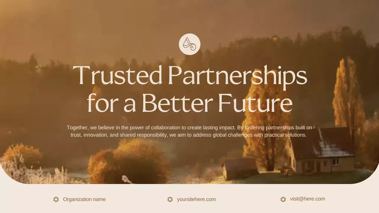 Beige Elegant Sustainability Presentation