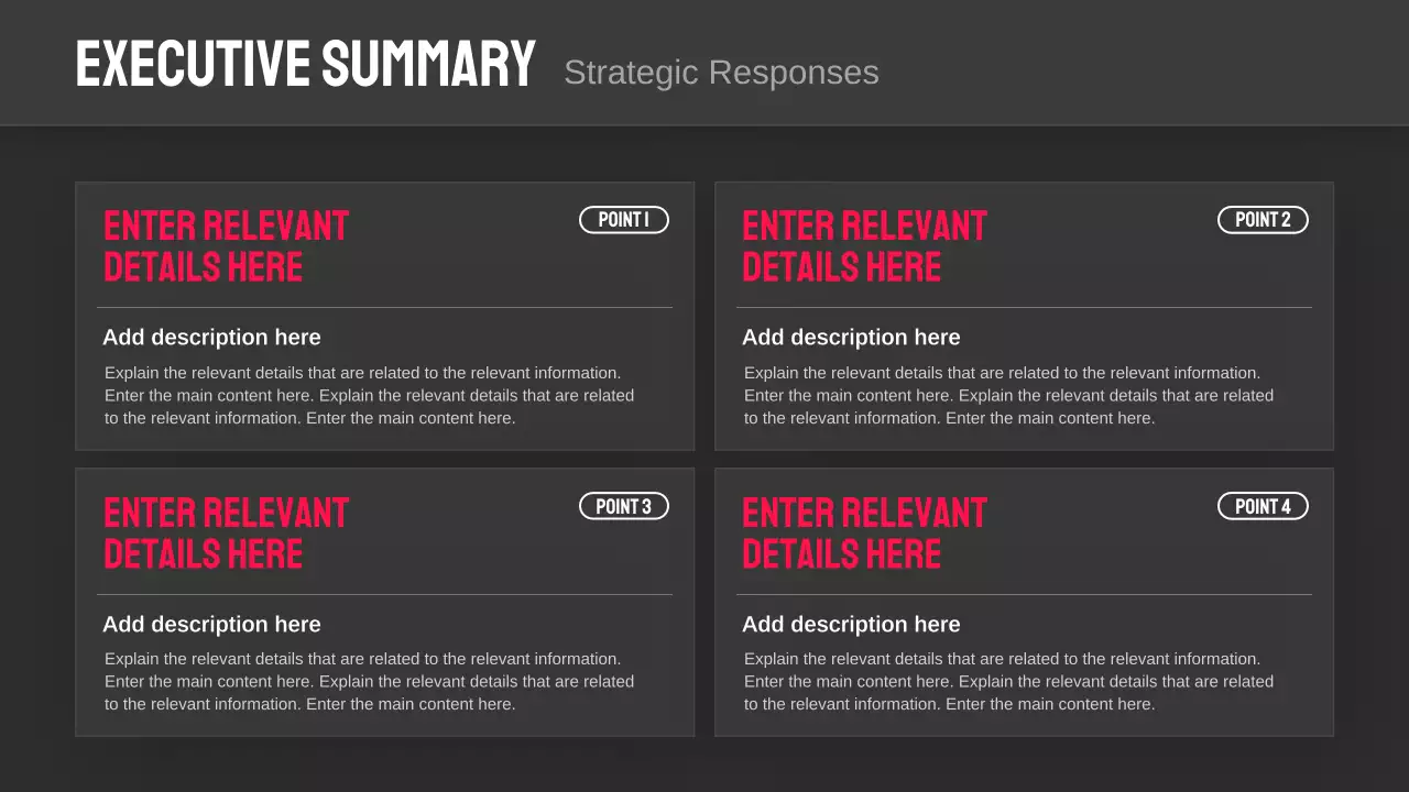 Red Modern Business Presentation