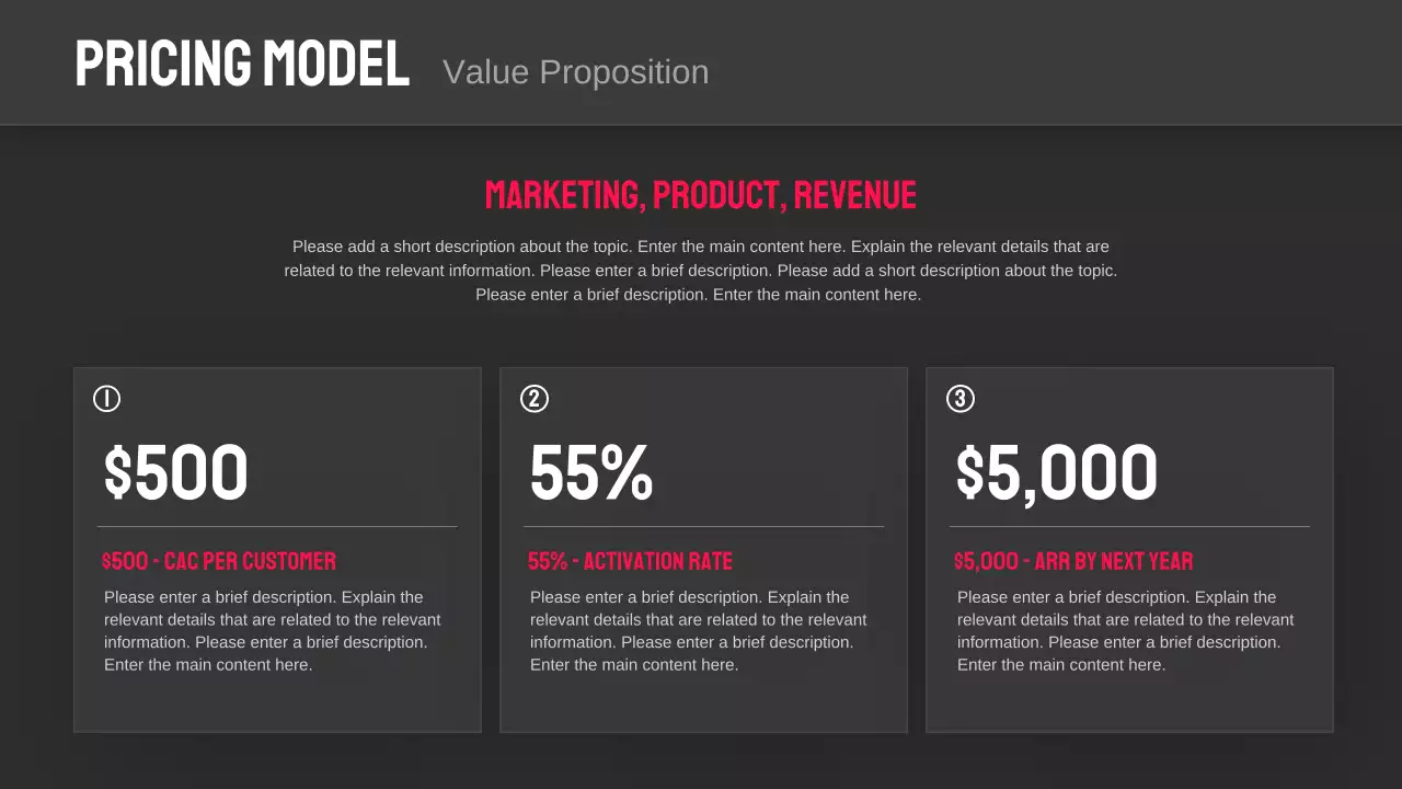 Red Modern Business Presentation
