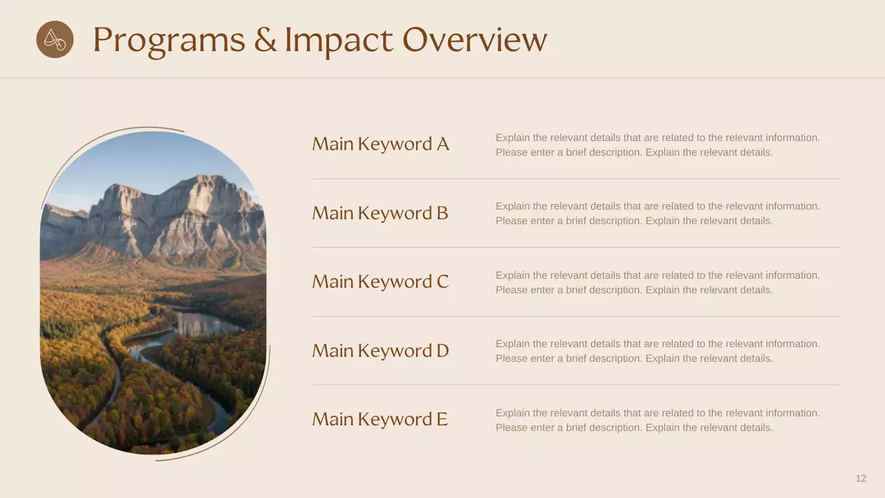 Beige Elegant Sustainability Presentation