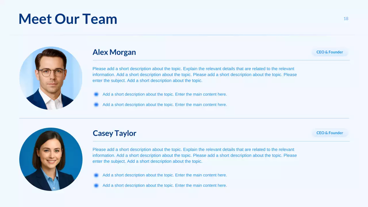 Blue Modern Sales Presentation