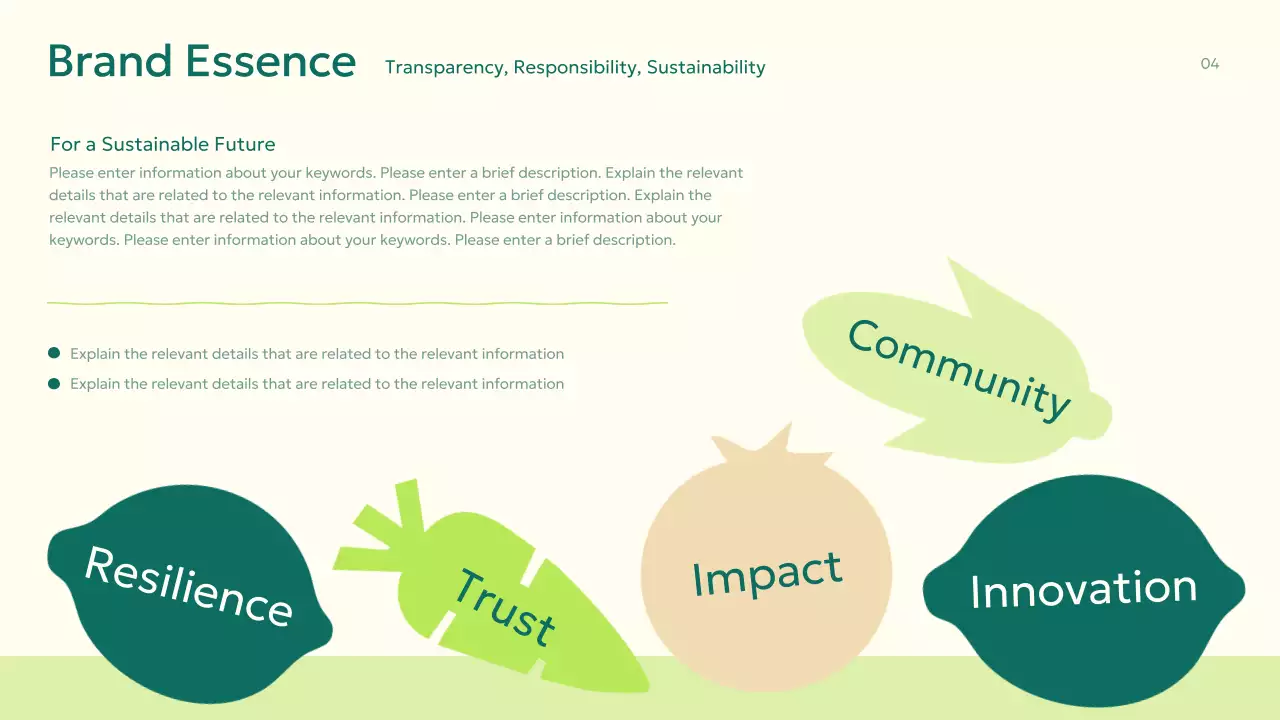 Green Modern Organic Proposal Presentation