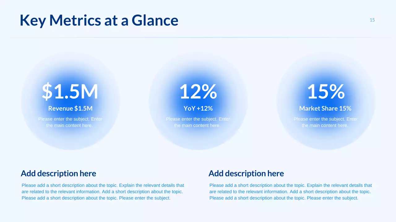 Blue Modern Sales Presentation