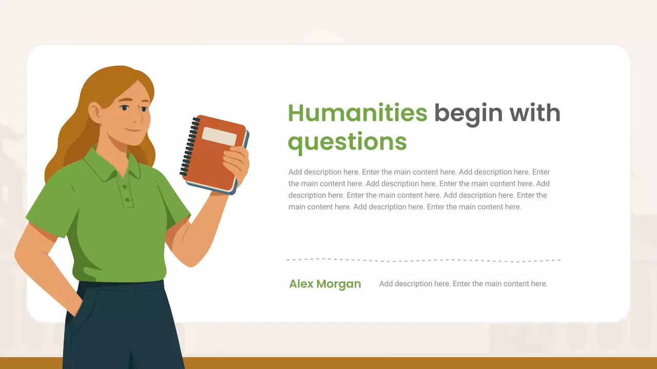 Beige Modern Culture Course Presentation