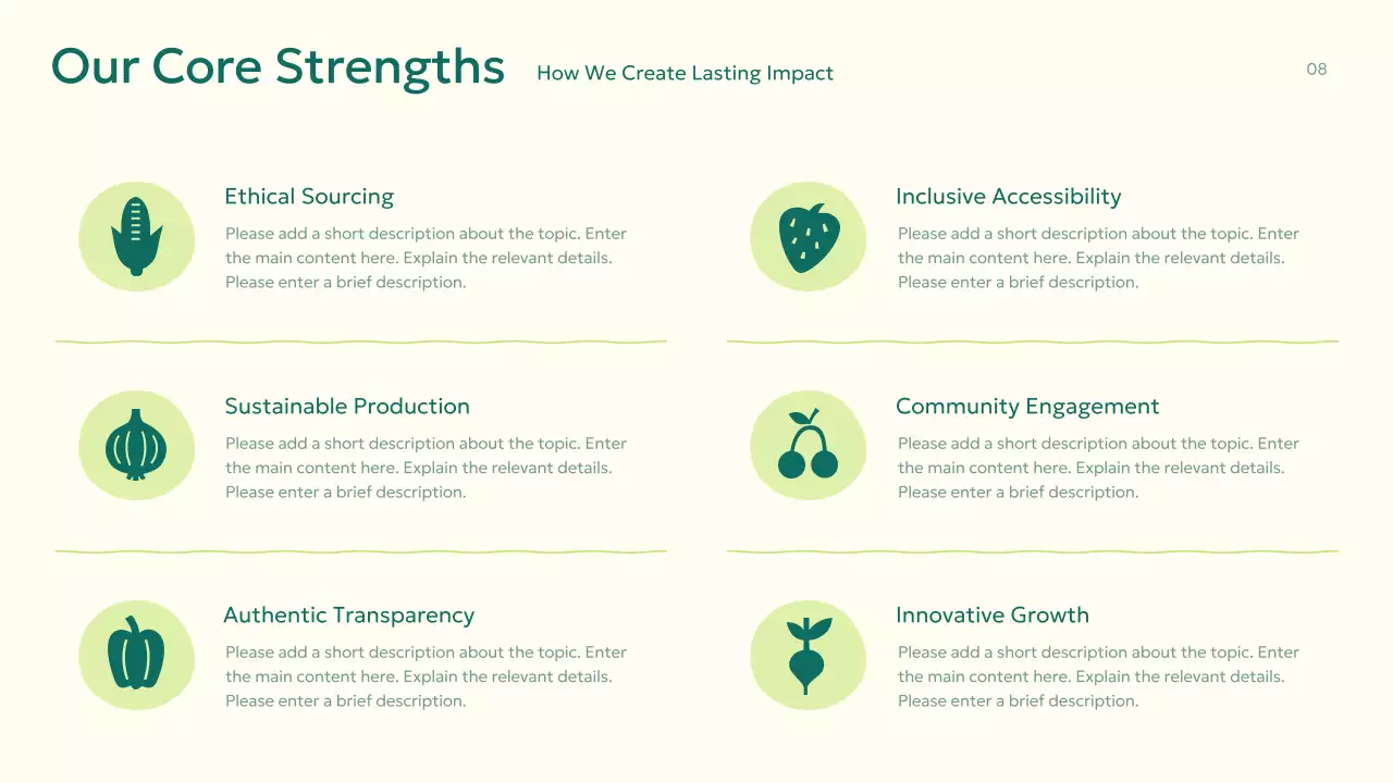 Green Modern Organic Proposal Presentation