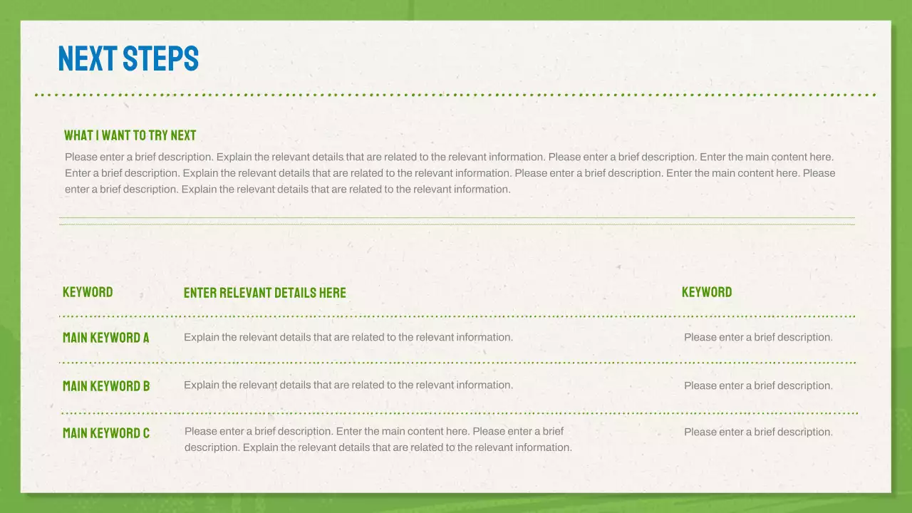 Green And Blue Modern Design Portfolio Presentation