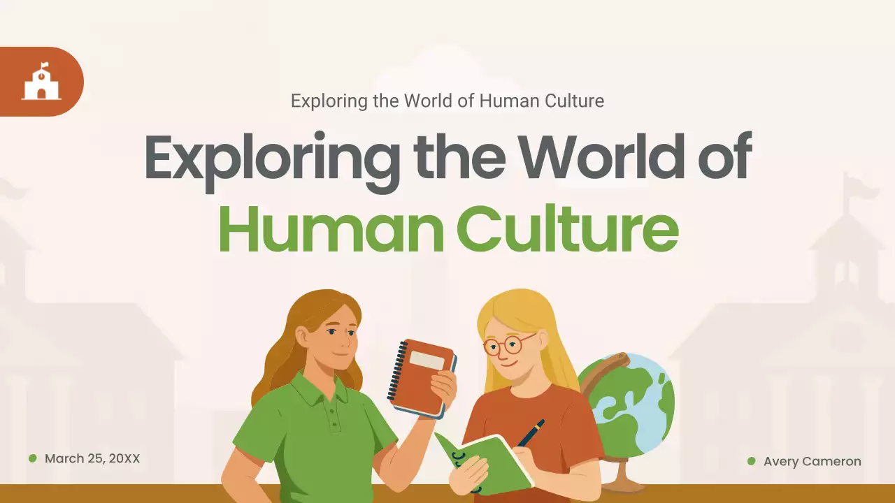 Beige Modern Culture Course Presentation