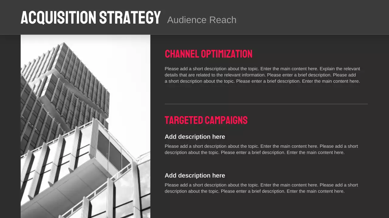 Red Modern Business Presentation