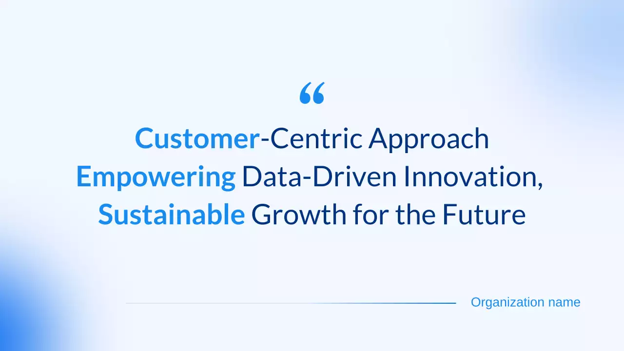 Blue Modern Sales Presentation