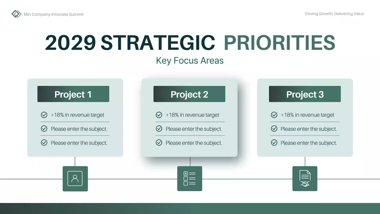 카키 모던 연례 보고서 안내