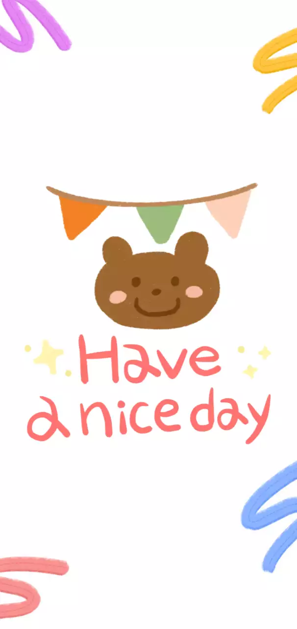 brown playful emoji greeting