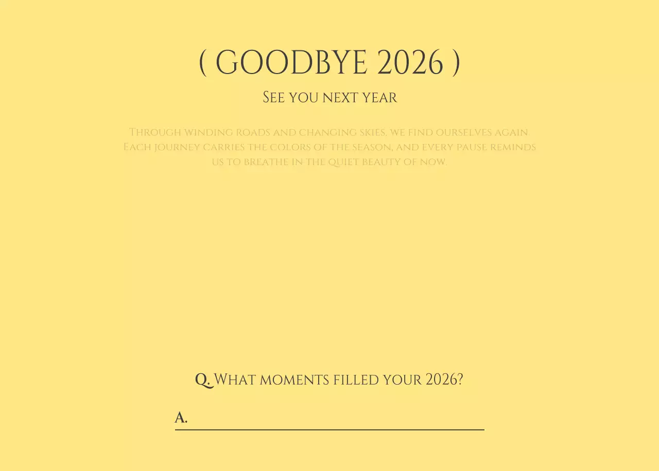 黄色 シンプル 季節 カレンダー