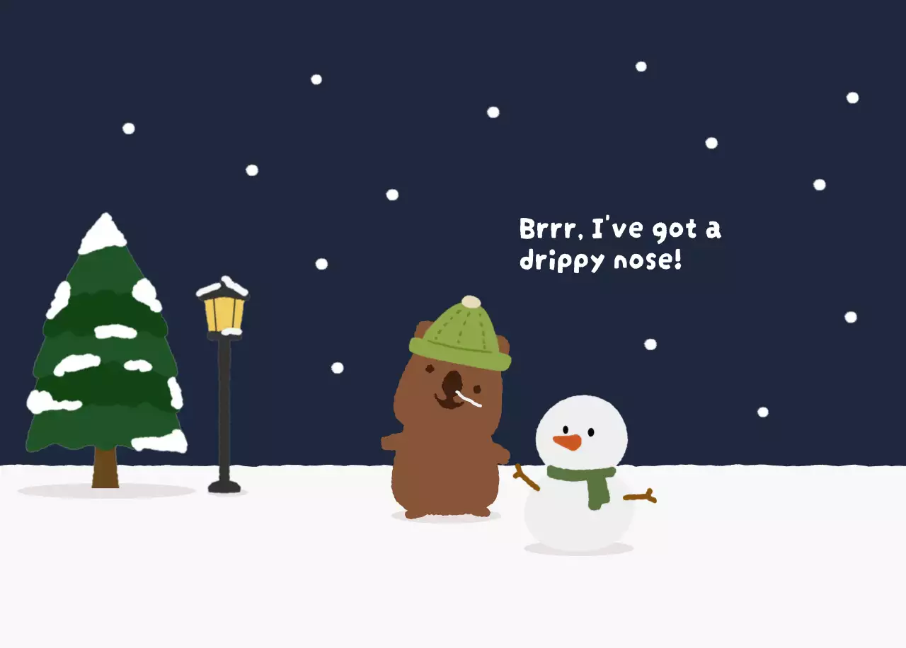 茶色 かわいい 動物 カレンダー