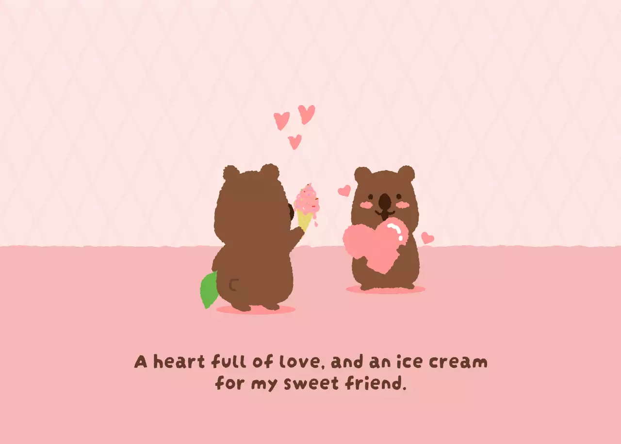 茶色 かわいい 動物 カレンダー