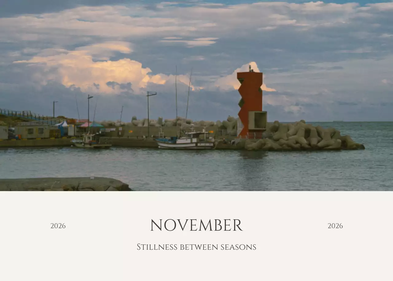 黄色 シンプル 季節 カレンダー