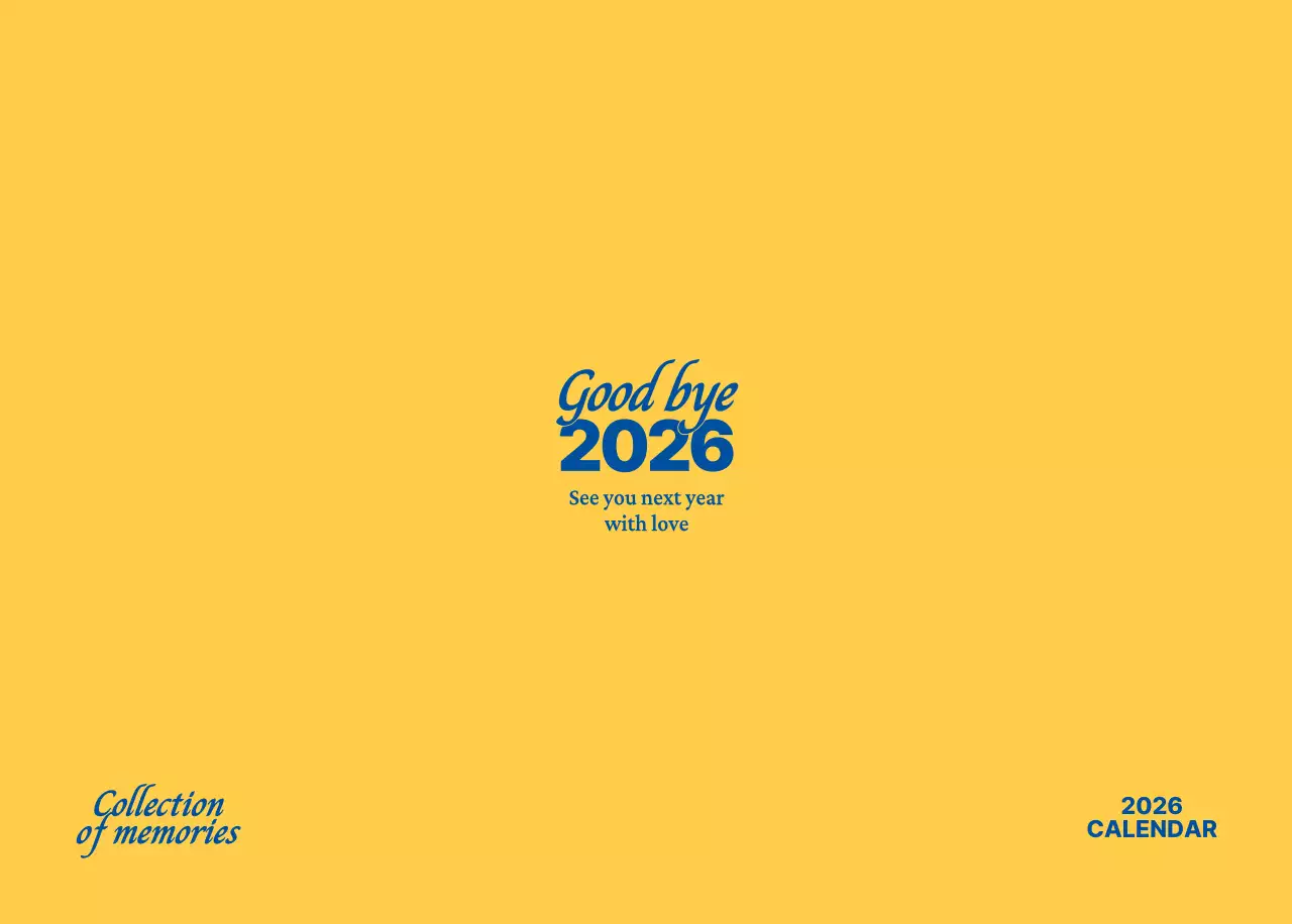 青 シンプル 自然 カレンダー