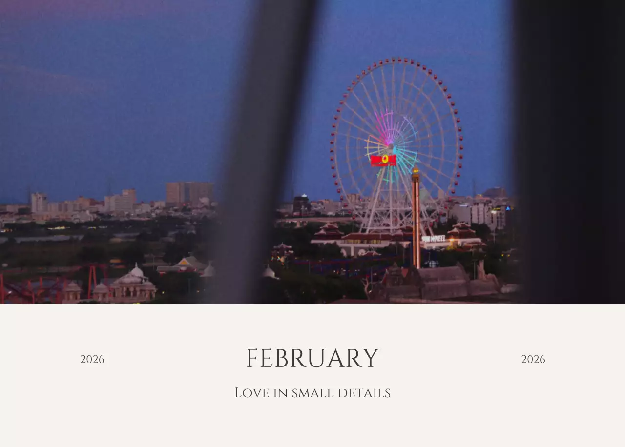 黄色 シンプル 季節 カレンダー