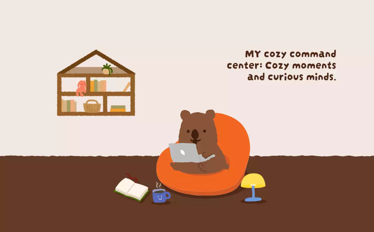 茶色 かわいい クマ カレンダー