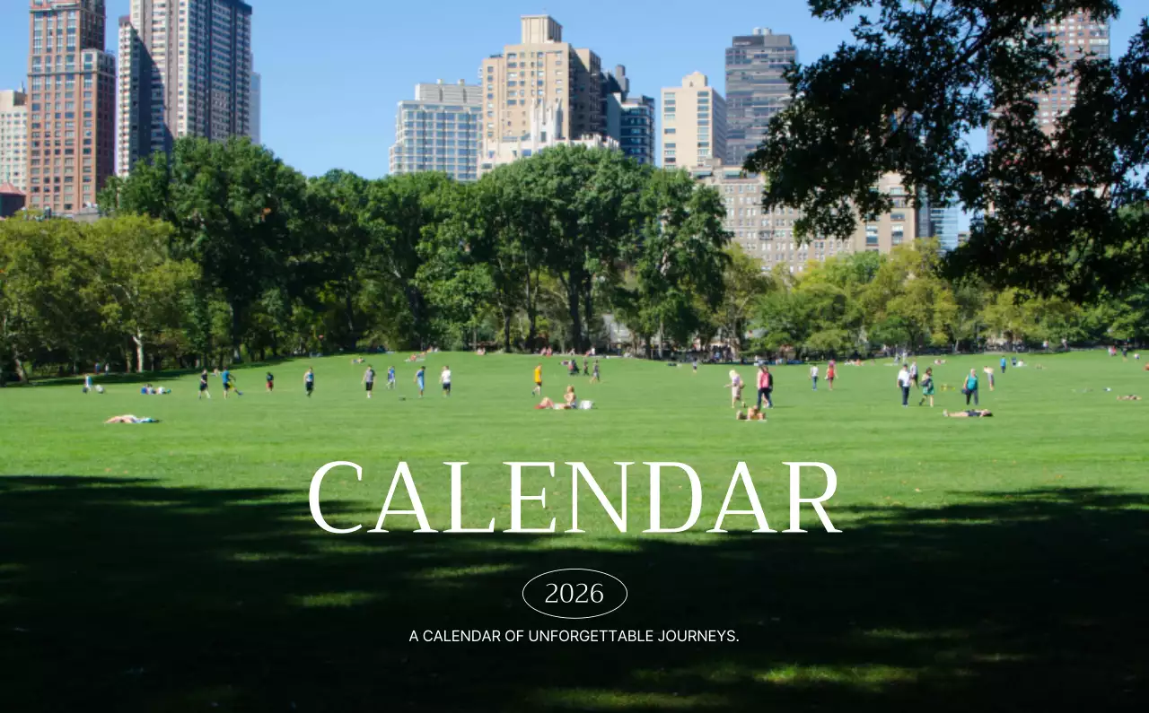 緑 ナチュラル 風景 カレンダー