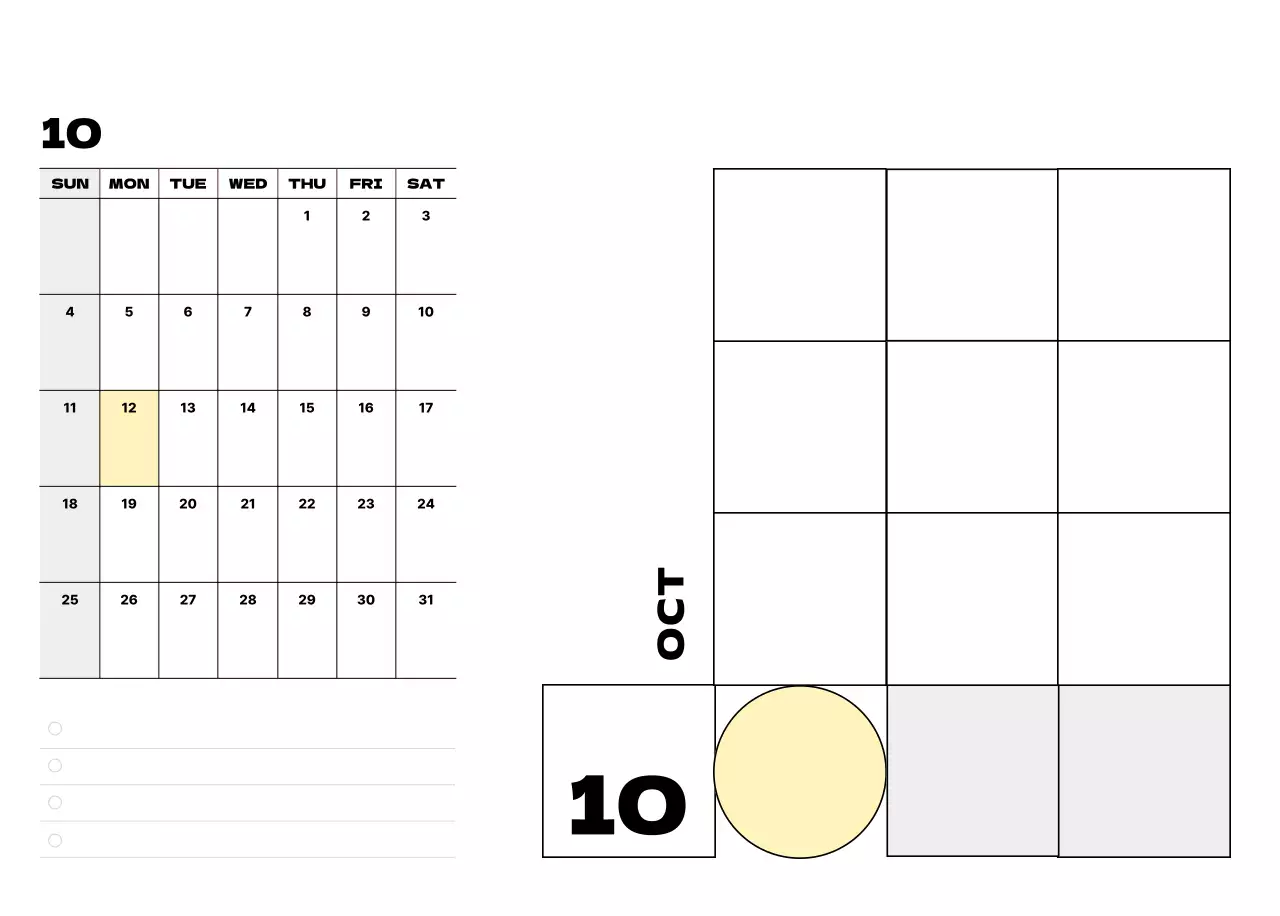 ベージュ シンプル カレンダー 予定表