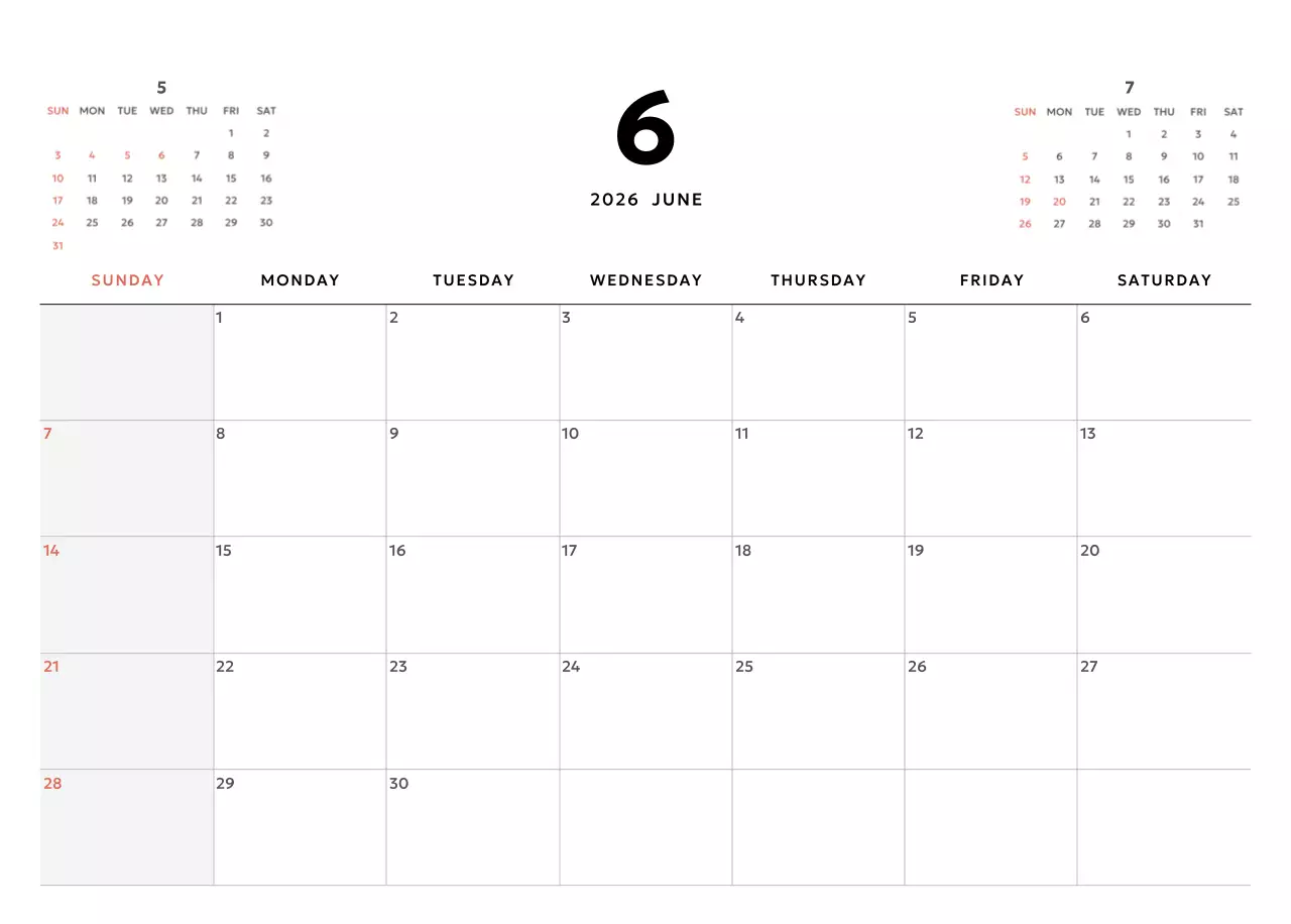 黄色 シンプル イラスト カレンダー