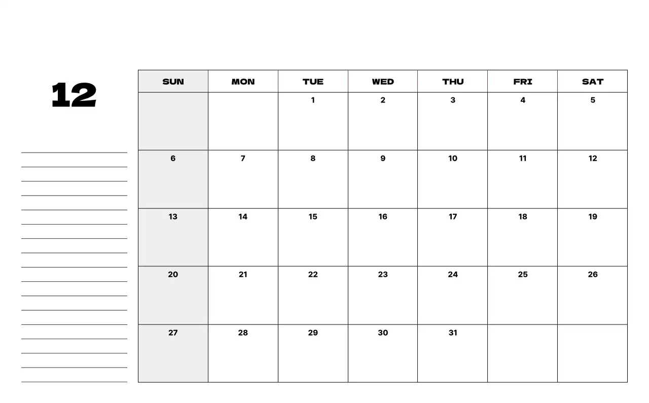 ベージュ シンプル カレンダー 予定表