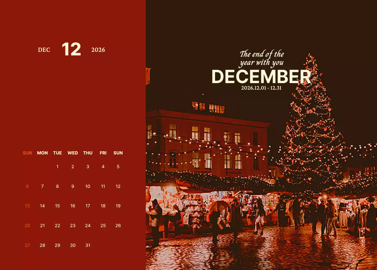 黄色 モダン カレンダー 予定表