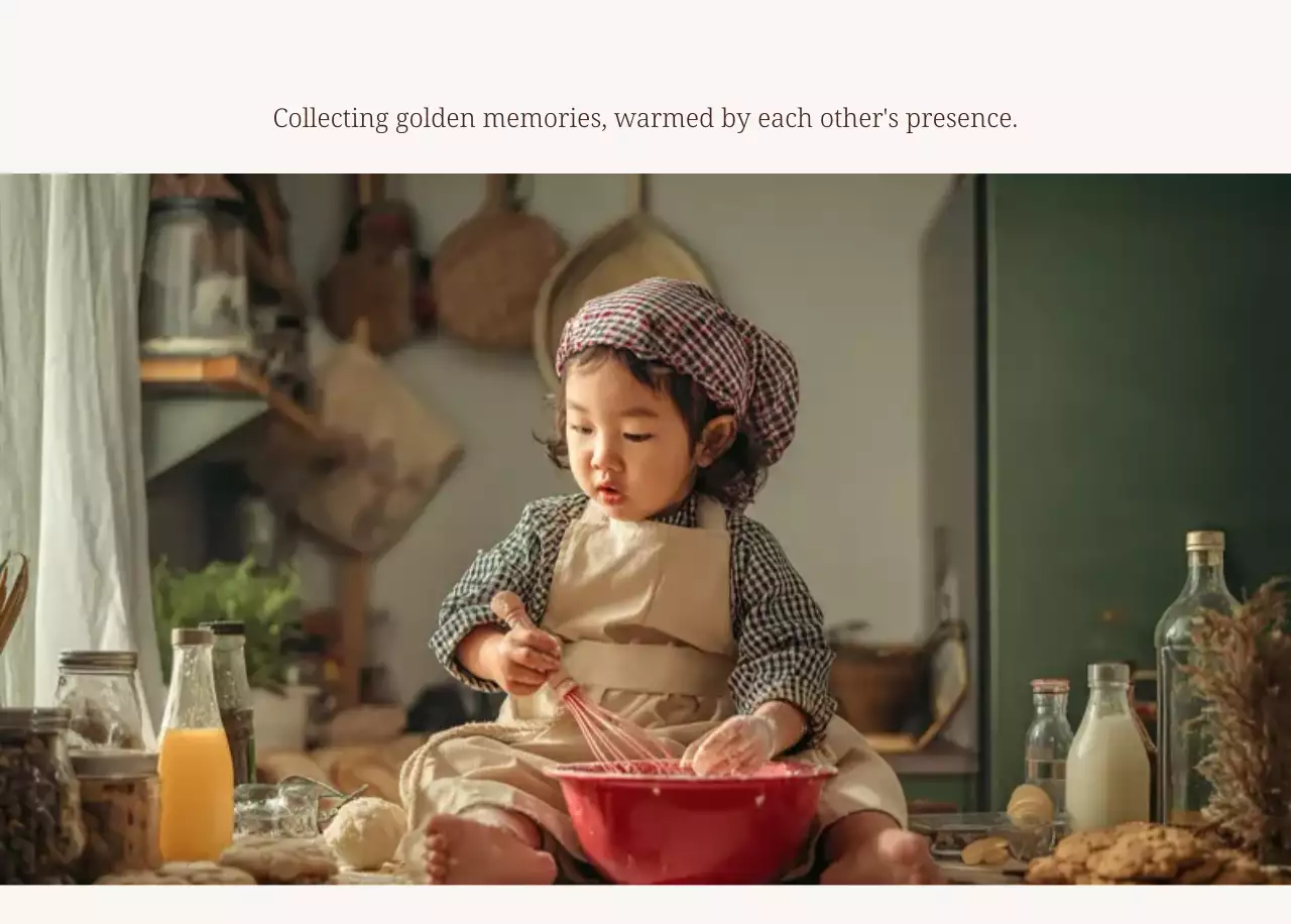 ベージュ シンプル 家族 カレンダー