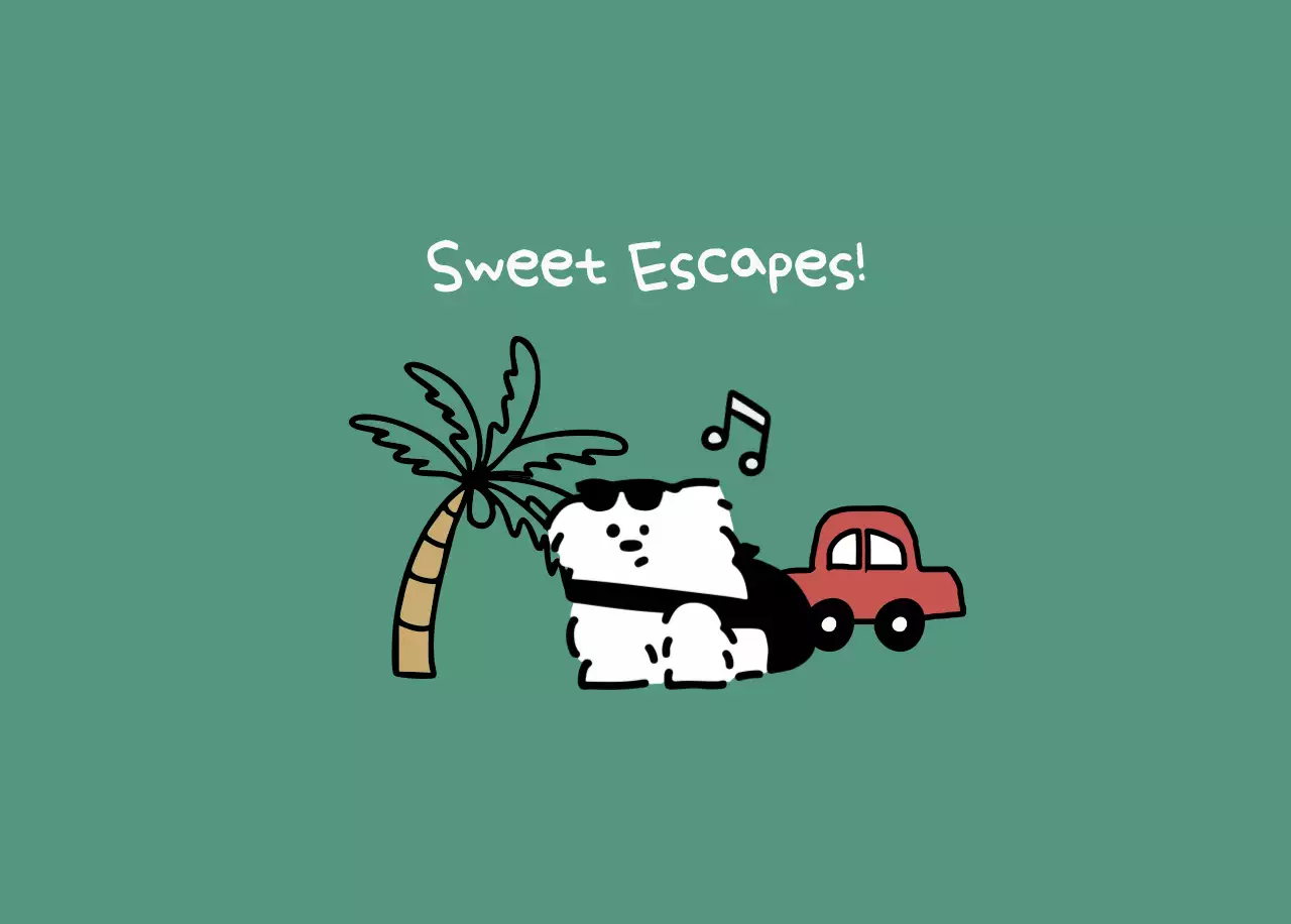 白黒 かわいい キャラクター カレンダー