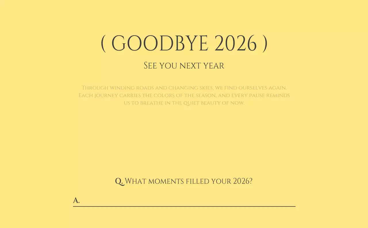 黄色 シンプル 風景 ポスター