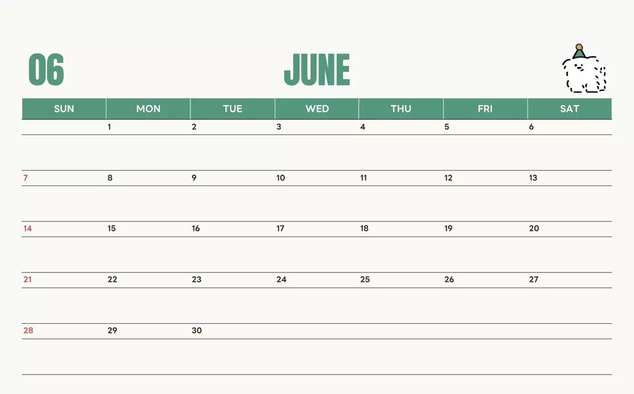 白黒 かわいい 動物 カレンダー