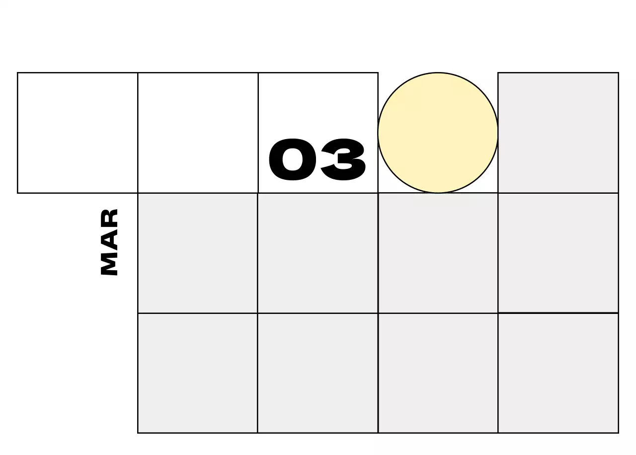 ベージュ シンプル カレンダー カレンダー