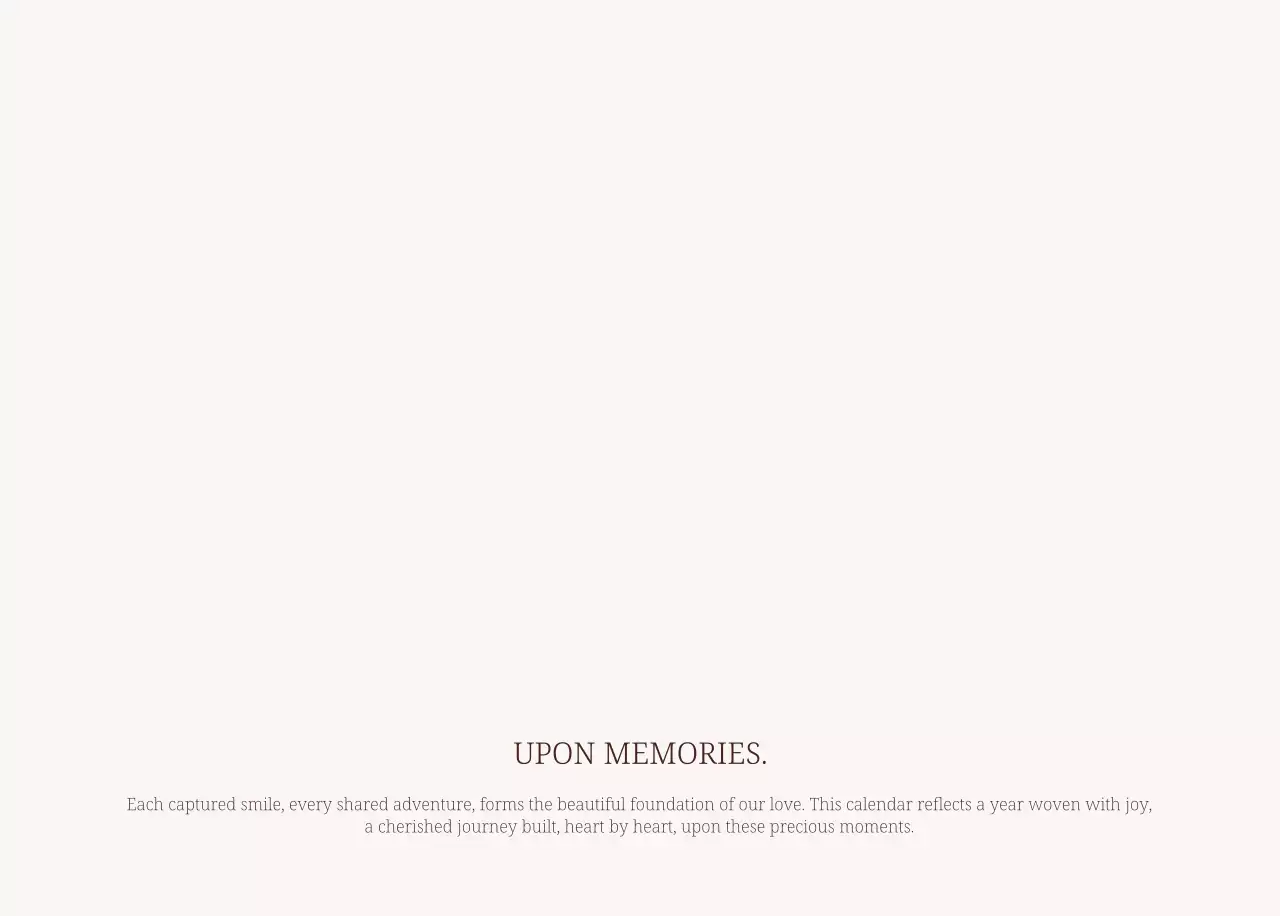 ベージュ シンプル 家族 カレンダー