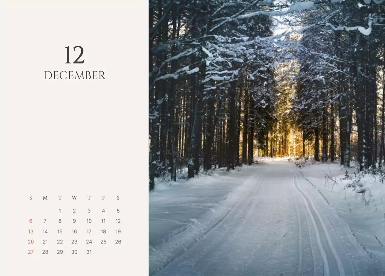 黄色 シンプル 季節 カレンダー