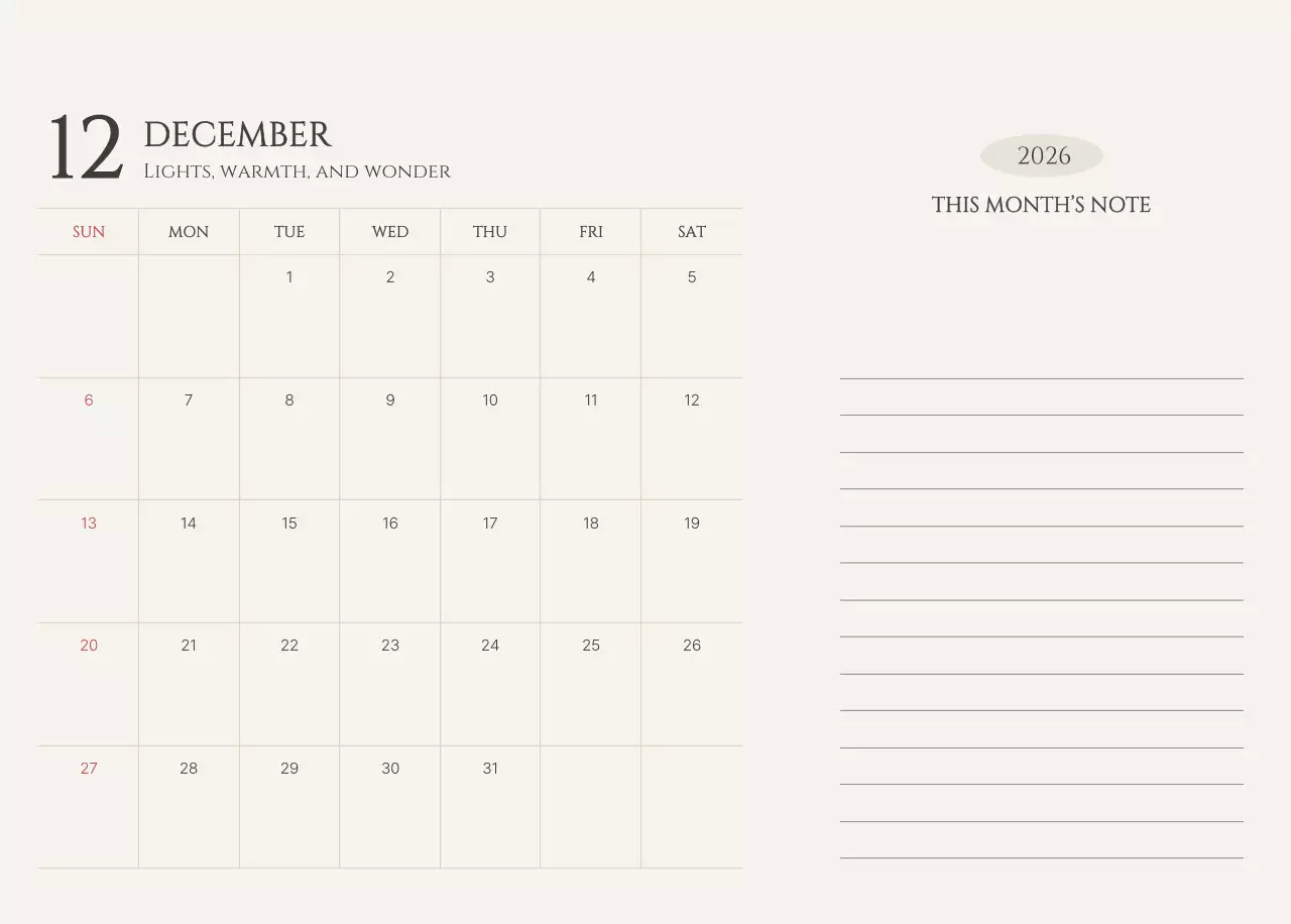 黄色 シンプル 季節 カレンダー