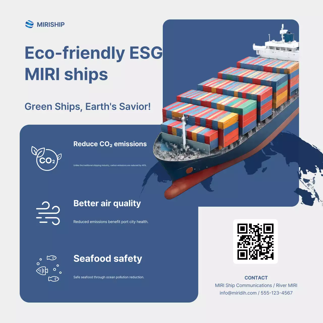 Campanha Azul Meio Ambiente Moderno