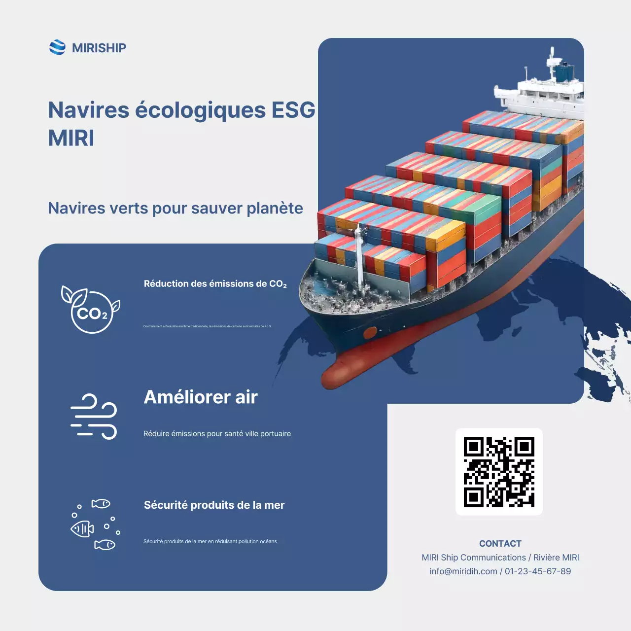 Campagne Environnement Bleu Moderne