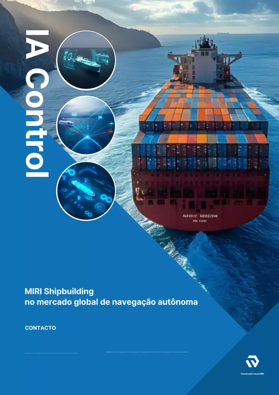 Anúncio de direção autônoma moderna azul